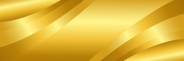 Parlak altın soyut lüks afiş arka planı. Pankartlar, web siteleri, başlıklar, satış şablonları, iş ilanları, ödüller, etkinlikler ve daha fazlası için zarif metalik tasarım biçimi