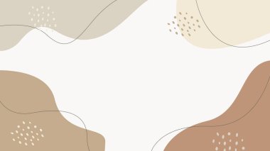 Minimalist soyut geometrik arkaplan. Renkli vektör illüstrasyon arkaplanı. Şablon tasarımları, afişler, kapaklar, posterler, kartlar ve diğerleri için uygun