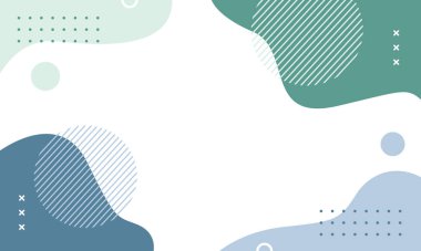 Minimalist soyut geometrik arkaplan. Renkli vektör illüstrasyon arkaplanı. Şablon tasarımları, afişler, kapaklar, posterler, kartlar ve diğerleri için uygun