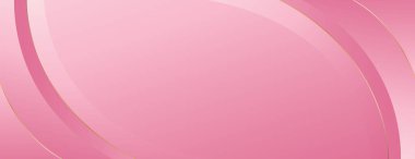 Altın aksanlı soyut pembe pankart. Satışlar, iş dünyası, etkinlikler, ödüller, web afişleri, şablonlar, sayfalar, başlıklar ve daha fazlası için zarif güzellik tasarımı