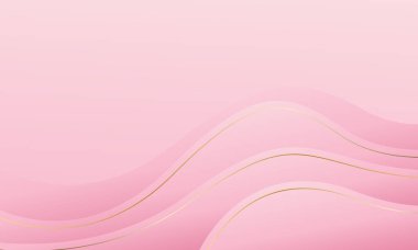 Altın aksanlı, zarif, pembe bir arka plan. Güzellik tasarımı, şablonlar, pankartlar, kapaklar, ödüller, satışlar, etkinlikler, web siteleri, sayfalar ve daha fazlası için uygundur