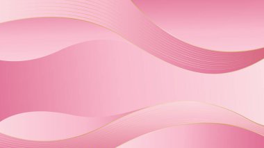 Altın aksanlı, zarif, pembe bir arka plan. Güzellik tasarımı, şablonlar, pankartlar, kapaklar, ödüller, satışlar, etkinlikler, web siteleri, sayfalar ve daha fazlası için uygundur