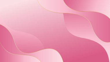 Altın aksanlı, zarif, pembe bir arka plan. Güzellik tasarımı, şablonlar, pankartlar, kapaklar, ödüller, satışlar, etkinlikler, web siteleri, sayfalar ve daha fazlası için uygundur