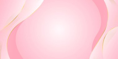 Altın aksanlı, zarif, pembe bir arka plan. Güzellik tasarımı, şablonlar, pankartlar, kapaklar, ödüller, satışlar, etkinlikler, web siteleri, sayfalar ve daha fazlası için uygundur