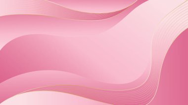 Altın aksanlı, zarif, pembe bir arka plan. Güzellik tasarımı, şablonlar, pankartlar, kapaklar, ödüller, satışlar, etkinlikler, web siteleri, sayfalar ve daha fazlası için uygundur