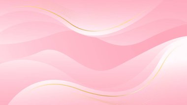 Zarif pembe ve altın rengi lüks arka plan. Soyut güzellik duvar kâğıdı. Şablonlar, pankartlar, kapaklar, ödüller, satışlar, reklamlar, etkinlikler, web siteleri, sayfalar ve daha fazlası için uygundur