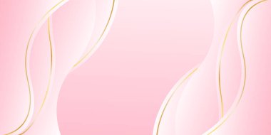 Zarif pembe lüks arka plan. Pembe güzellik, dalga şekilli, dinamik duvar kağıdı. Güzellik ürünleri, satışlar, reklamlar, sayfalar, olaylar, web ve diğerleri için şablon afişi