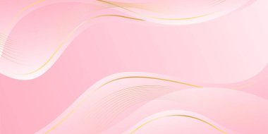 Zarif pembe lüks arka plan. Pembe güzellik, dalga şekilli, dinamik duvar kağıdı. Güzellik ürünleri, satışlar, reklamlar, sayfalar, olaylar, web ve diğerleri için şablon afişi