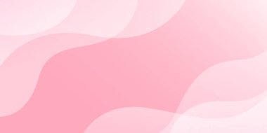 Soyut beyaz-pembe eğri arka plan, dalga şekilli pembe dinamik duvar kağıdı. Güzellik ürünleri, satışlar, reklamlar, sayfalar, olaylar, web ve diğerleri için şablon afişi