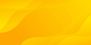 Sarı soyut dalga arkaplanı, modern eğri tasarımı, parlak minimum arkaplan