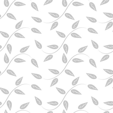 Yapraklardan, dallardan, buklelerden, akan çizgilerden oluşan soyut bir el çizimi. Tebrik kartı, davetiye, duvar kağıdı, ambalaj kağıdı, kumaş için dekoratif vektör çizimi