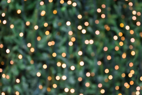 Bulanık Garland Şehir Gece Lambası Bokeh Ufuk Arka Plan Bulanıklık — Stok fotoğraf