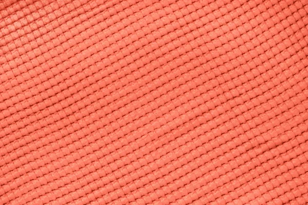 Textile Vivant Couleur Corail Modèle Abstrait Mode — Photo