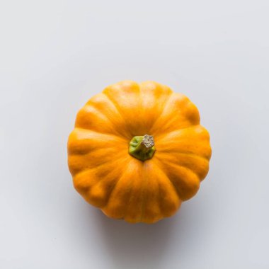 Gri üzerine bir portakal ezmesi. Üst Manzara. Düz yatıyordu. Tasarımınız için şablon.