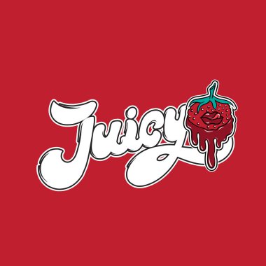 Sulu. Yazı el yazısı. Şablon kartı, poster. afiş, t-shirt, pin, rozet, yama için yazdırma.