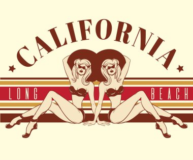 Mayo kadınların çizilen illüstrasyon vektör ver. Şablon için kart, poster, afiş, t-shirt, pin, rozet, yama için yazdırmak.