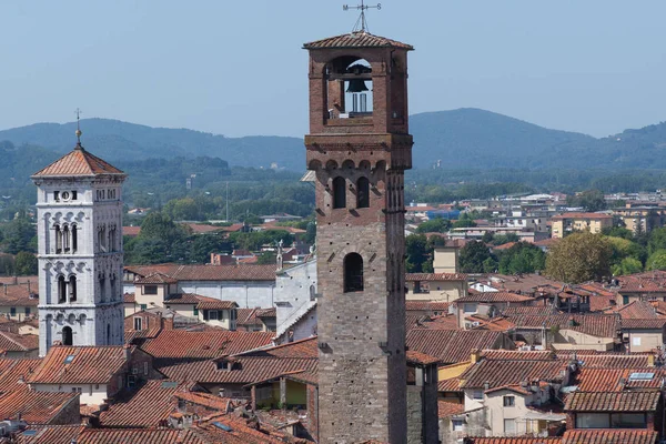 Lucca Toscana Italia Antico Borgo Medievale Conosciuto Come Città Delle — Foto Stock