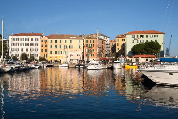Itália Novembro 2015 Porto Turístico Savona — Fotografia de Stock
