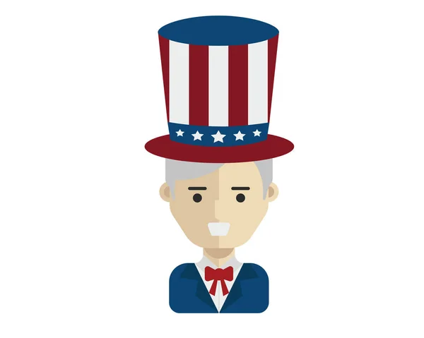 Ocupación Moderna Personas Avatar Estados Unidos América — Vector de stock