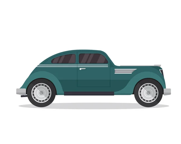 Vintage Classic Car Illustration — Stock vektor