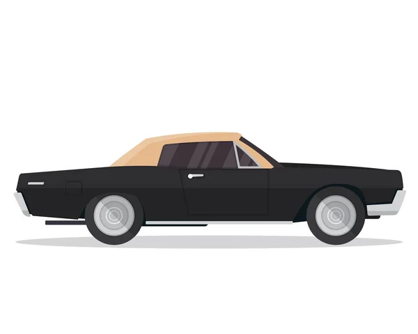 Vintage Classic Car Illustration — Stock vektor