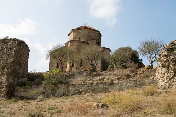 Древний Монастырь Джвари Около Мцхета Грузия — стоковое фото