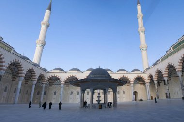 Çamlıca cami Türkiye'deki en büyük Camisi olma özelliğini taşıyor. 29 Mart 2019, stanbul, Türkiye'de çekilen fotoğraf