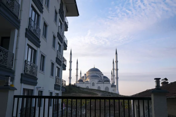 Camlica Mosque Different Angles Photo Taken 29Th March 2019 Stanbul — Stock Photo, Image