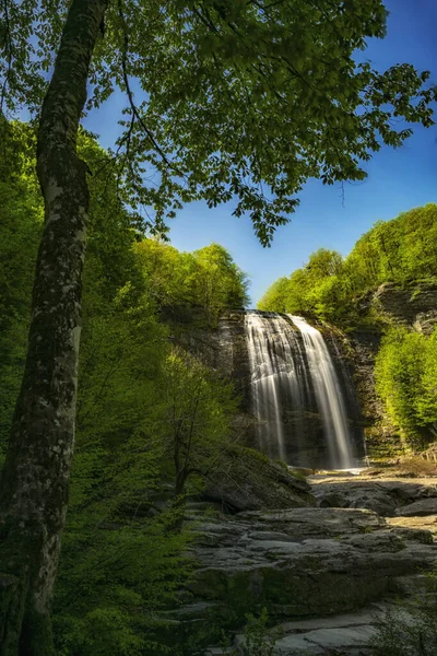 Cachoeiras Suuctu Mustafa Kemal Pasa Bursa Turquia Cachoeira Bonita Entre — Fotografia de Stock