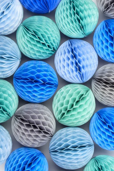 Kağıt topları yakın çekim 