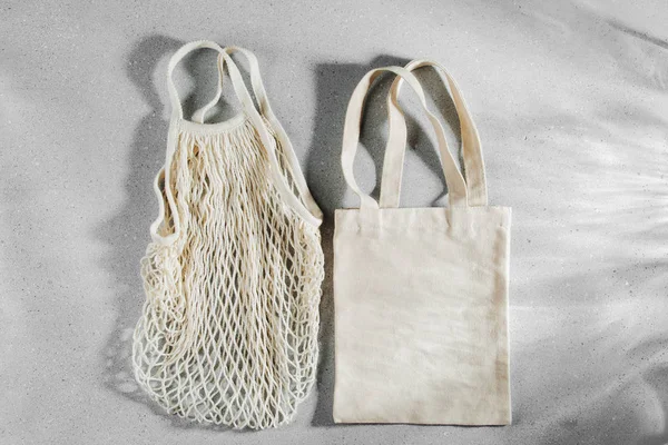 Reusable shopping bags,zero waste concept