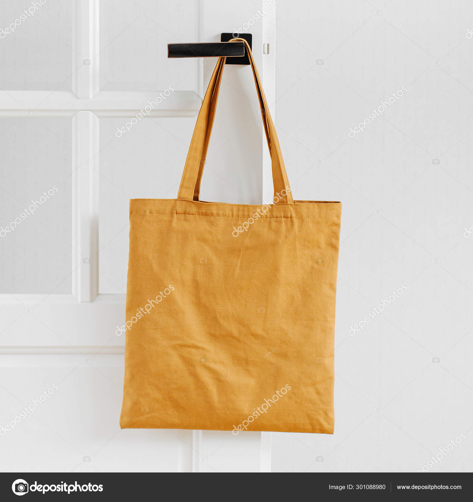 Download White Eco Bag Mockup Blank Shopping Sack Copy Space Canvas Stock Photo Image By C Igishevamaria 301088980