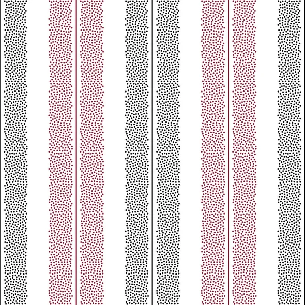 Rayas punteadas vector patrón sin costura. Textura de puntos abstractos para el diseño de superficies, textiles, papel de envolver, papel pintado, impresión de la caja del teléfono, tela — Archivo Imágenes Vectoriales