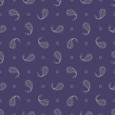 Paisley çizilmiş vektör seamless modeli ver. Egzotik arka plan yüzeyi için tasarım, tekstil, kağıt, duvar kağıdı, telefon durumda yazdırma, kumaş sarma.