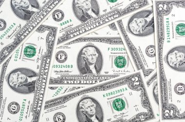 İki dolarlık banknotların mali geçmişi..