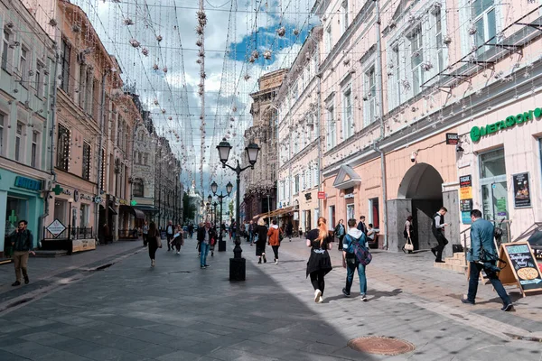 Moskva Ryssland Jul 2020 Allmänt Landskap Syn Traditionen Moskva Arkitektur — Stockfoto