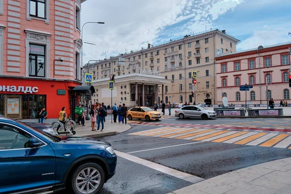 Moscow Russia Jul 2020 General Landscape View Tradition Moscow Architecture — Stock Photo, Image