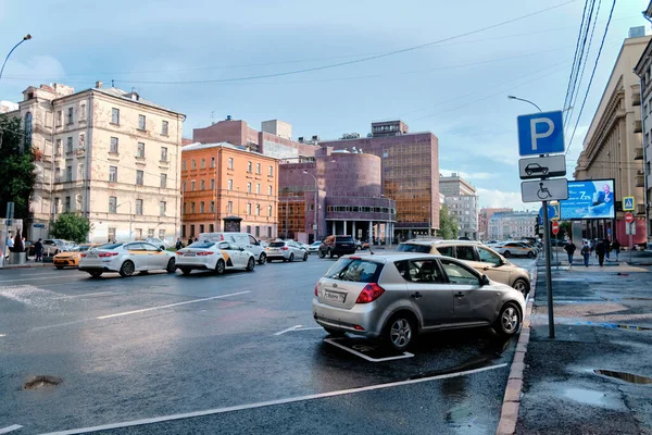 Moskva Ryssland Jul 2020 Allmänt Landskap Syn Traditionen Moskva Arkitektur — Stockfoto