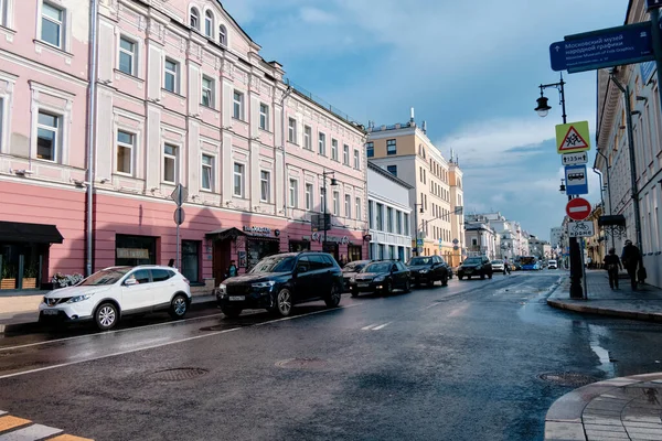 Moskva Ryssland Jul 2020 Allmänt Landskap Syn Traditionen Moskva Arkitektur — Stockfoto