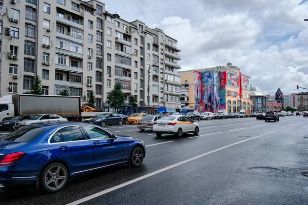 Moskva Ryssland Jul 2020 Allmänt Landskap Syn Traditionen Moskva Arkitektur — Stockfoto