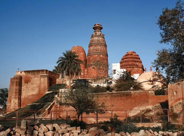 Kutsal Vrindavan Şehrindeki Radha Madan Mohan Tapınağı Hindistan — Stok fotoğraf