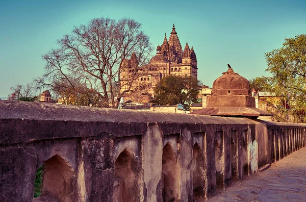 Jahangir Mahal Citadelle Jahangir Palais Orchha Citadelle Jahangir Mahal Est — Photo