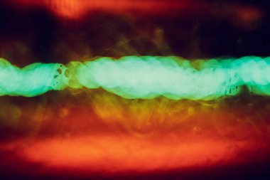 Gece lambasının soyut dairesel bokeh arkaplanı