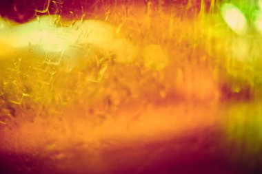 Gece lambasının soyut dairesel bokeh arkaplanı