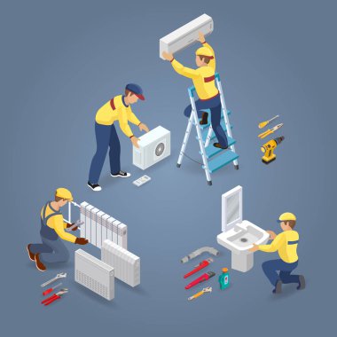 Saç Kremi, Isıtma, Tesisatçı servisi. İyometrik iç onarım