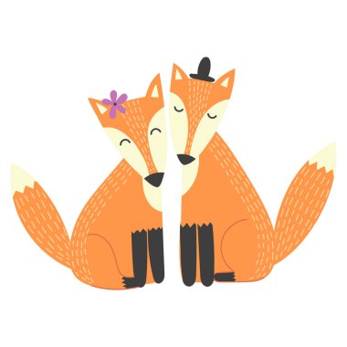 Tilkiler çift izole eleman