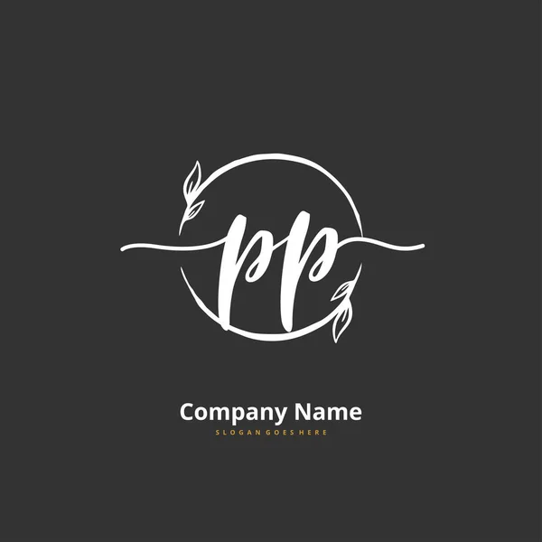 pm ,mp, monogram logo. Calligraphic signature icon. Wedding Logo