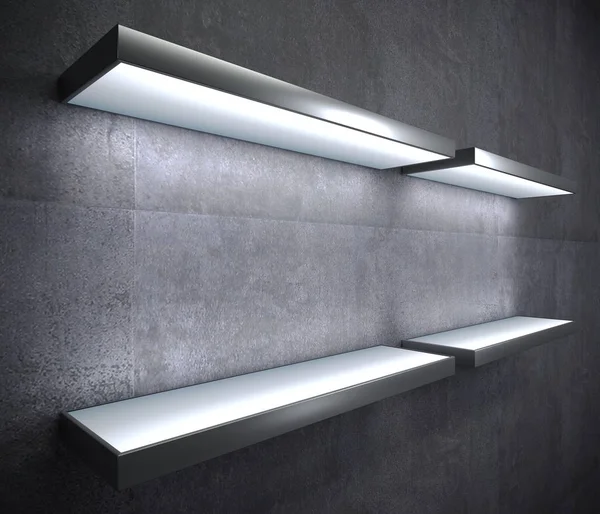 Furniture LED shelves for home or shop