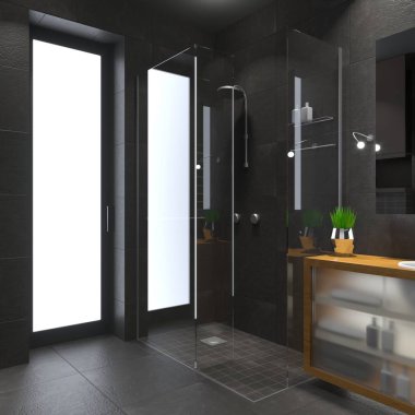 Modern loft daire banyo