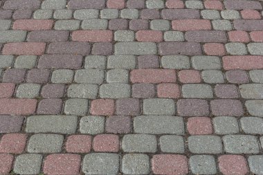 Döşeme renkli beton karo doku arka plan. Kopyalama alanı
